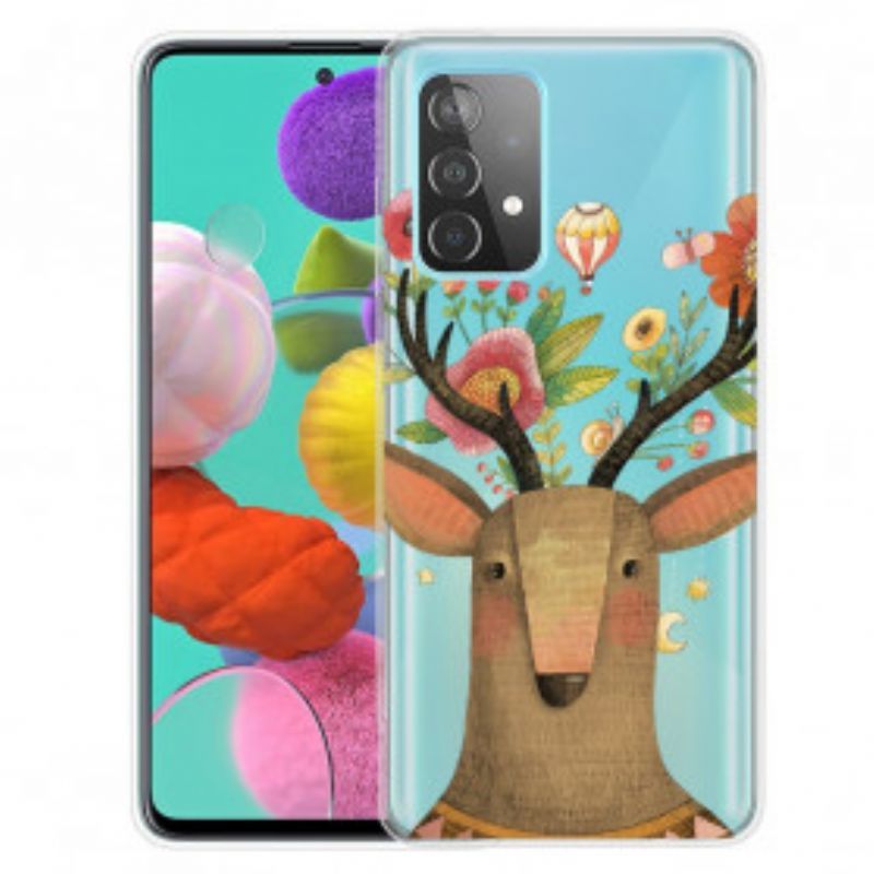 Kryt Na Samsung Galaxy A52 4G / A52 5G / A52s 5G Kmenový Jelen