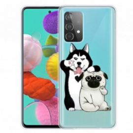 Kryt Na Samsung Galaxy A52 4G / A52 5G / A52s 5G Legrační Psi
