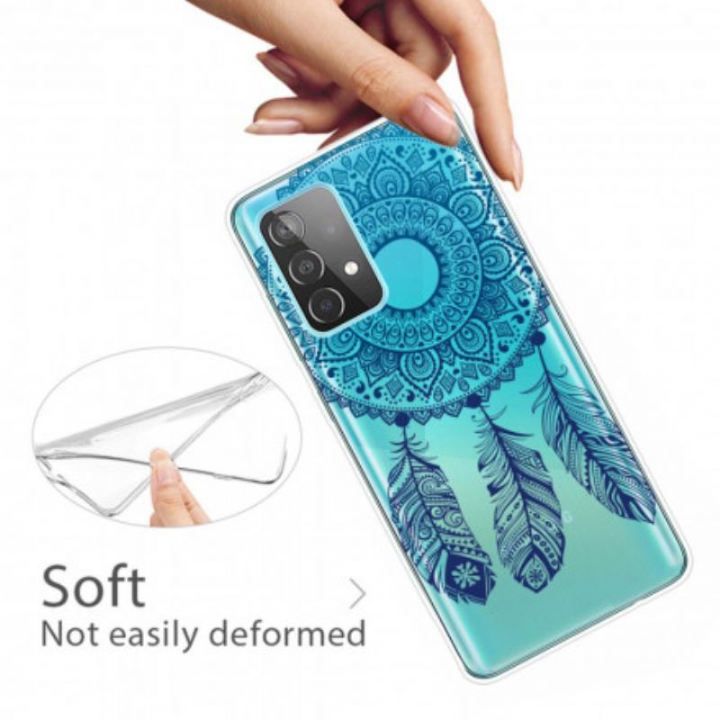 Kryt Na Samsung Galaxy A52 4G / A52 5G / A52s 5G Mandala S Jedním Květem