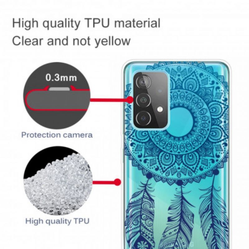 Kryt Na Samsung Galaxy A52 4G / A52 5G / A52s 5G Mandala S Jedním Květem