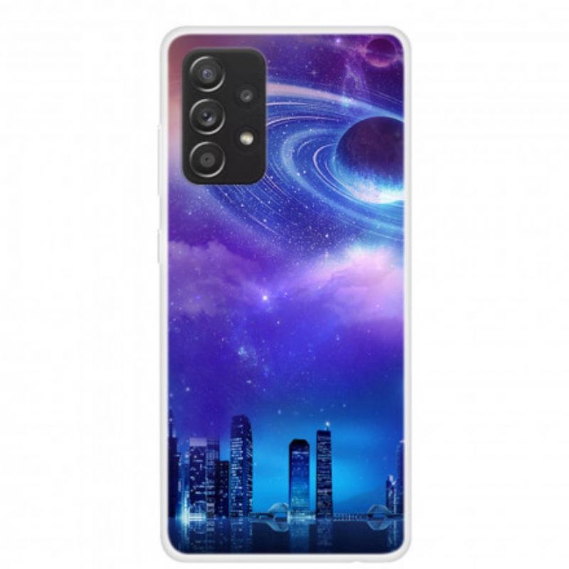 Kryt Na Samsung Galaxy A52 4G / A52 5G / A52s 5G Silikonové Město
