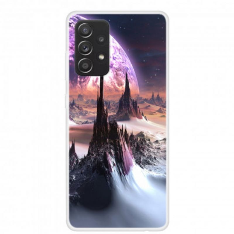 Kryt Na Samsung Galaxy A52 4G / A52 5G / A52s 5G Silikonové Sny Planet