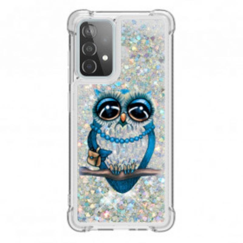 Kryt Na Samsung Galaxy A52 4G / A52 5G / A52s 5G Slečna Owl Sequins