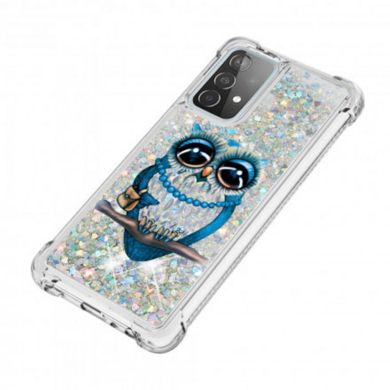 Kryt Na Samsung Galaxy A52 4G / A52 5G / A52s 5G Slečna Owl Sequins