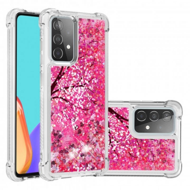 Kryt Na Samsung Galaxy A52 4G / A52 5G / A52s 5G Třpytivý Strom