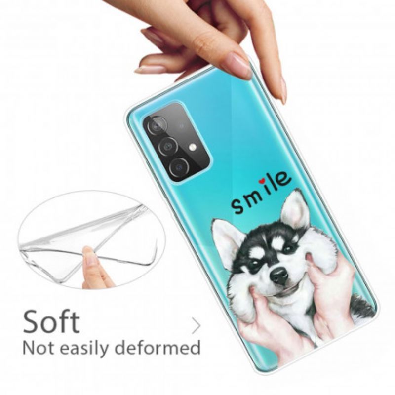Kryt Na Samsung Galaxy A52 4G / A52 5G / A52s 5G Úsměv Pes