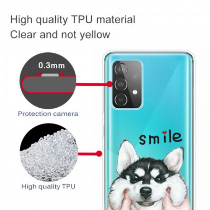 Kryt Na Samsung Galaxy A52 4G / A52 5G / A52s 5G Úsměv Pes