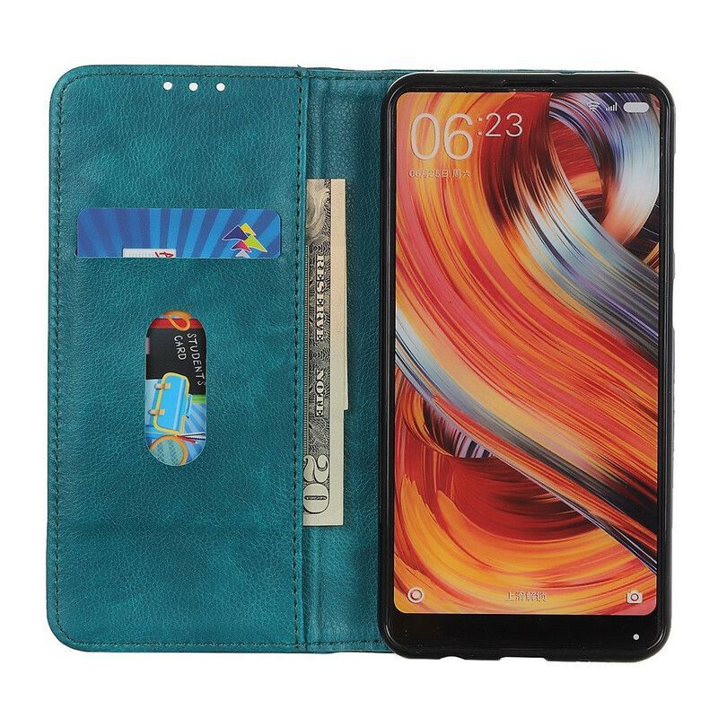 Kryty Na Mobil Na Samsung Galaxy A52 4G / A52 5G / A52s 5G Flipové Pouzdro Kůže Elegance Split Litchi