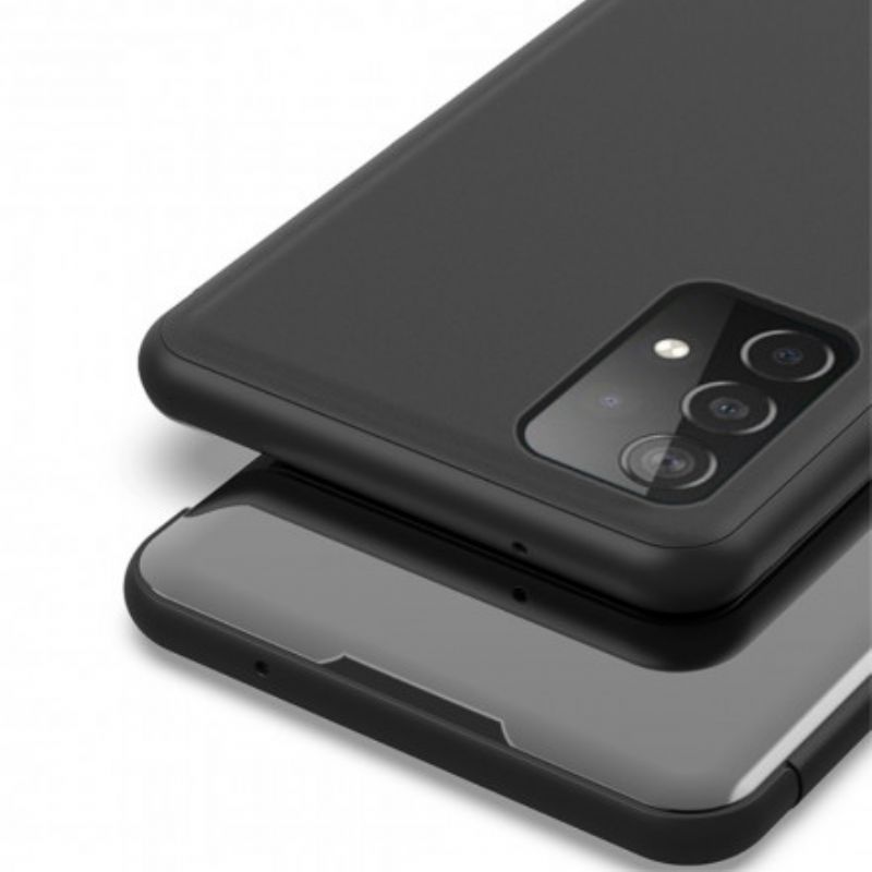 Kryty Na Mobil Na Samsung Galaxy A52 4G / A52 5G / A52s 5G Flipové Pouzdro Zrcadlo