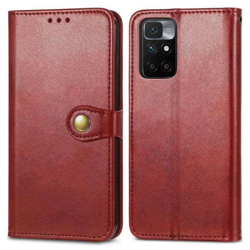 Flipové Pouzdro Na Xiaomi Redmi 10 Držák Karet Z Umělé Kůže Indila