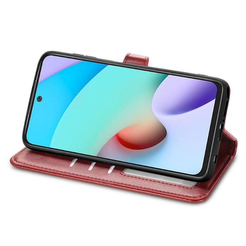 Flipové Pouzdro Na Xiaomi Redmi 10 Držák Karet Z Umělé Kůže Indila