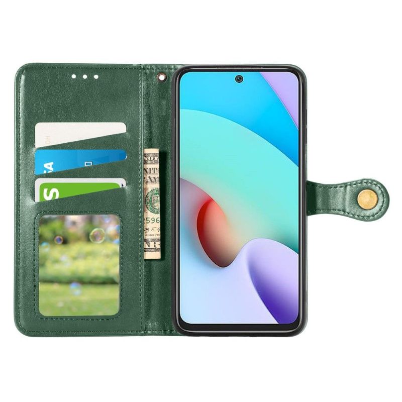 Flipové Pouzdro Na Xiaomi Redmi 10 Držák Karet Z Umělé Kůže Indila