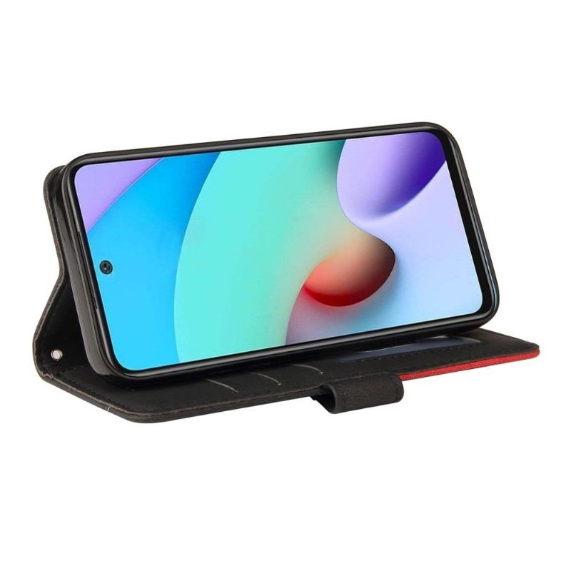 Flipové Pouzdro Na Xiaomi Redmi 10 Dvoubarevné Umělecké
