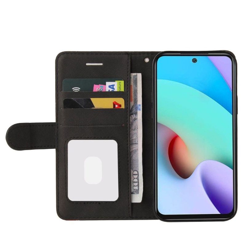 Flipové Pouzdro Na Xiaomi Redmi 10 Dvoubarevné Umělecké