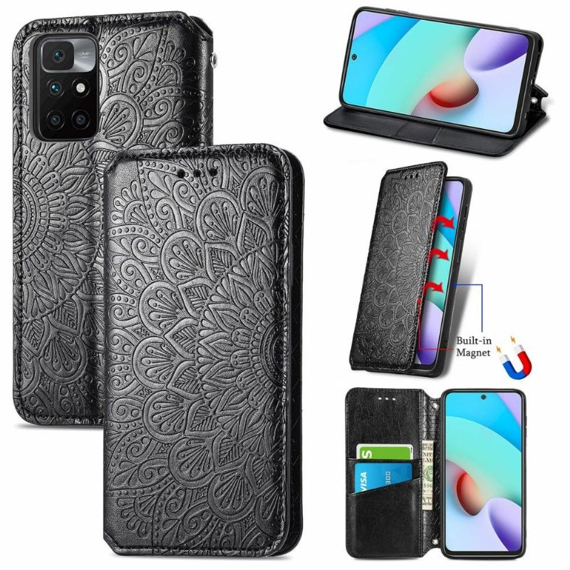 Flipové Pouzdro Na Xiaomi Redmi 10 Kožené Pouzdro Flip Chic Mandala