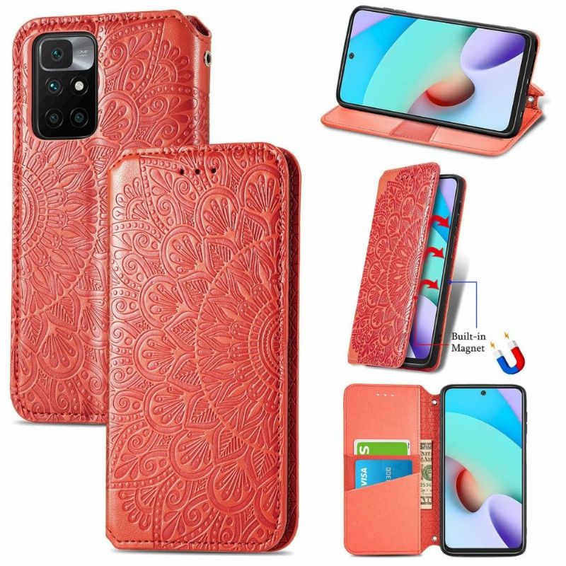 Flipové Pouzdro Na Xiaomi Redmi 10 Kožené Pouzdro Flip Chic Mandala