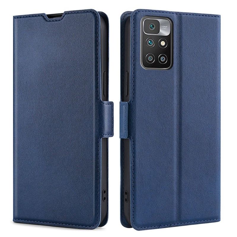 Flipové Pouzdro Na Xiaomi Redmi 10 Kožené Pouzdro Folio Držák Vizitek