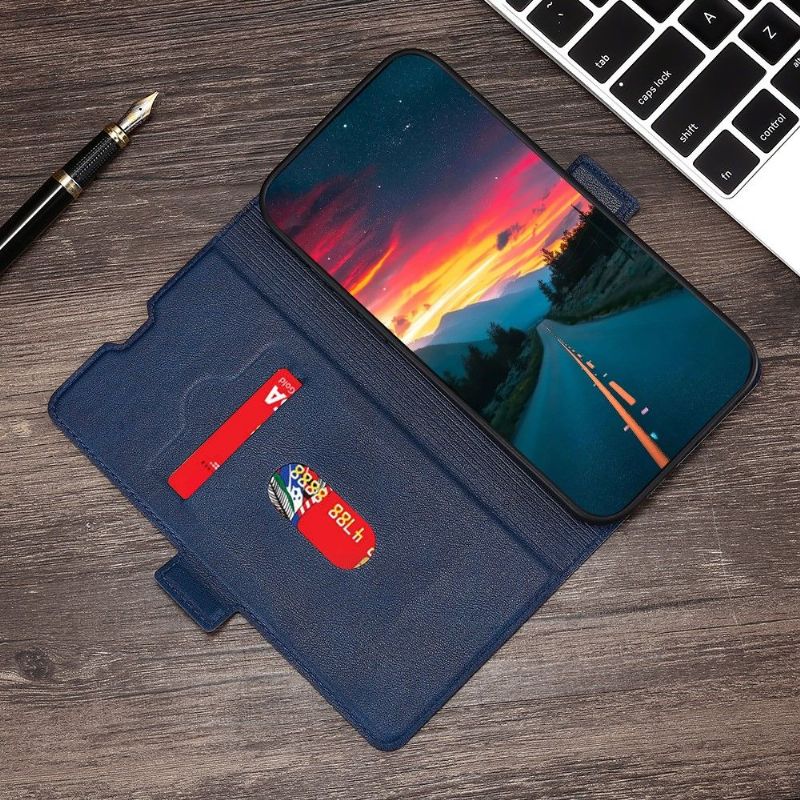 Flipové Pouzdro Na Xiaomi Redmi 10 Kožené Pouzdro Folio Držák Vizitek