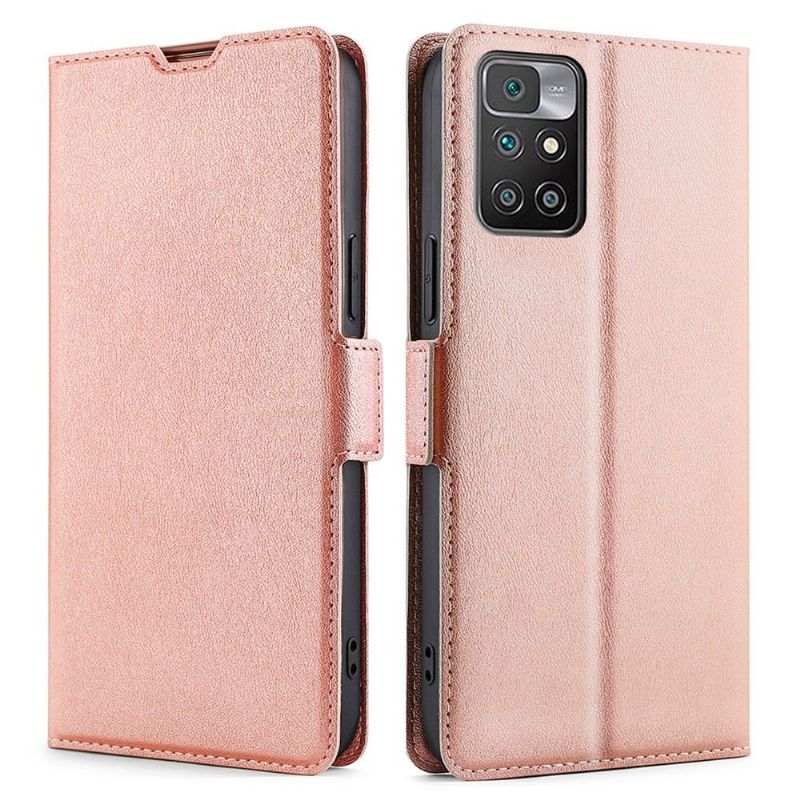 Flipové Pouzdro Na Xiaomi Redmi 10 Kožené Pouzdro Folio Držák Vizitek