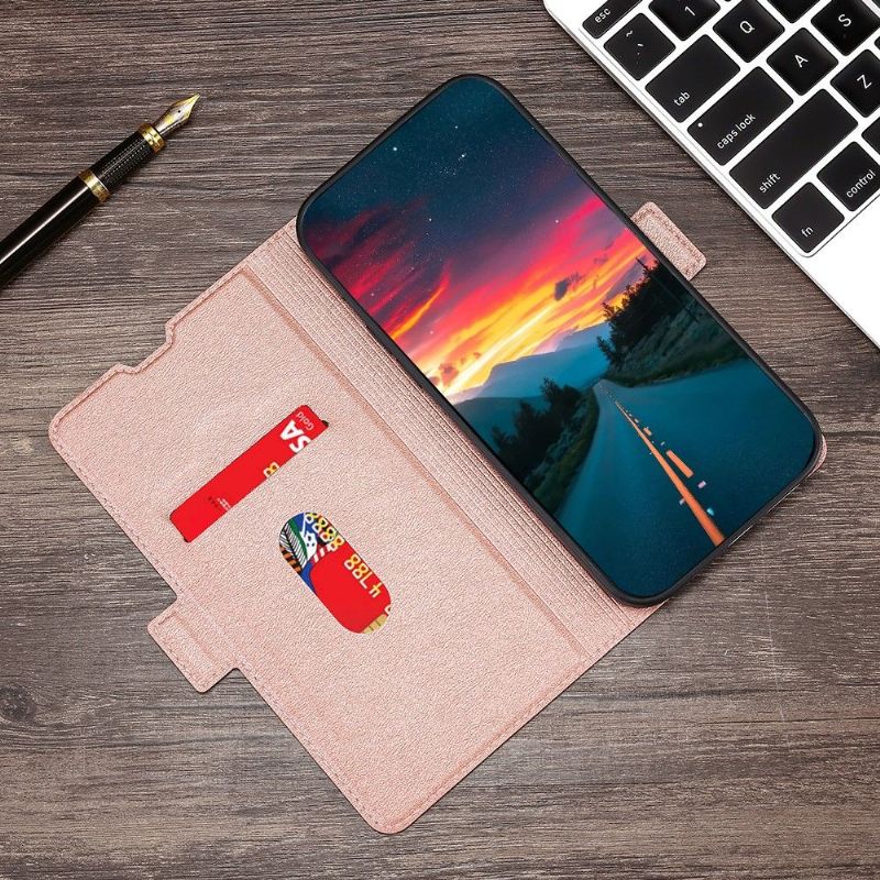 Flipové Pouzdro Na Xiaomi Redmi 10 Kožené Pouzdro Folio Držák Vizitek