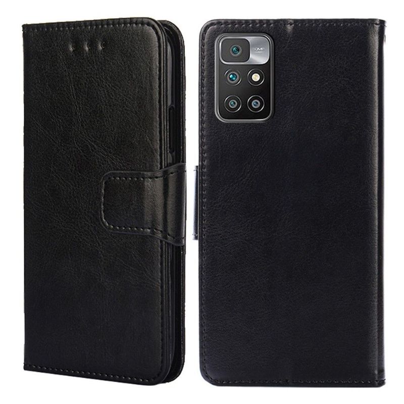 Flipové Pouzdro Na Xiaomi Redmi 10 Kožené Pouzdro Folio Pouzdra Na Karty Z Umělé Kůže