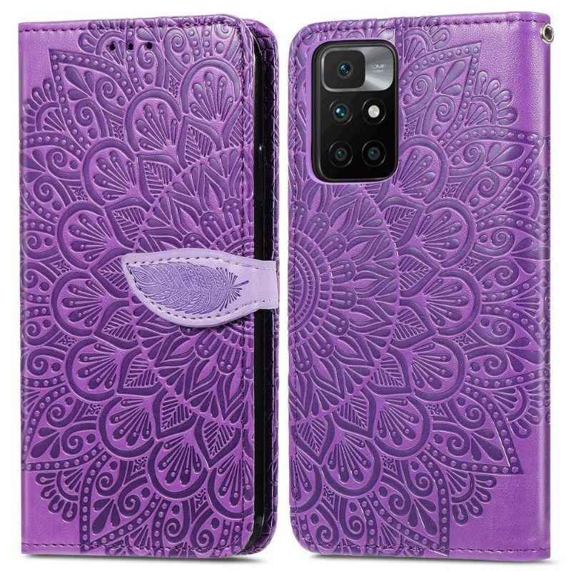 Flipové Pouzdro Na Xiaomi Redmi 10 List Mandaly