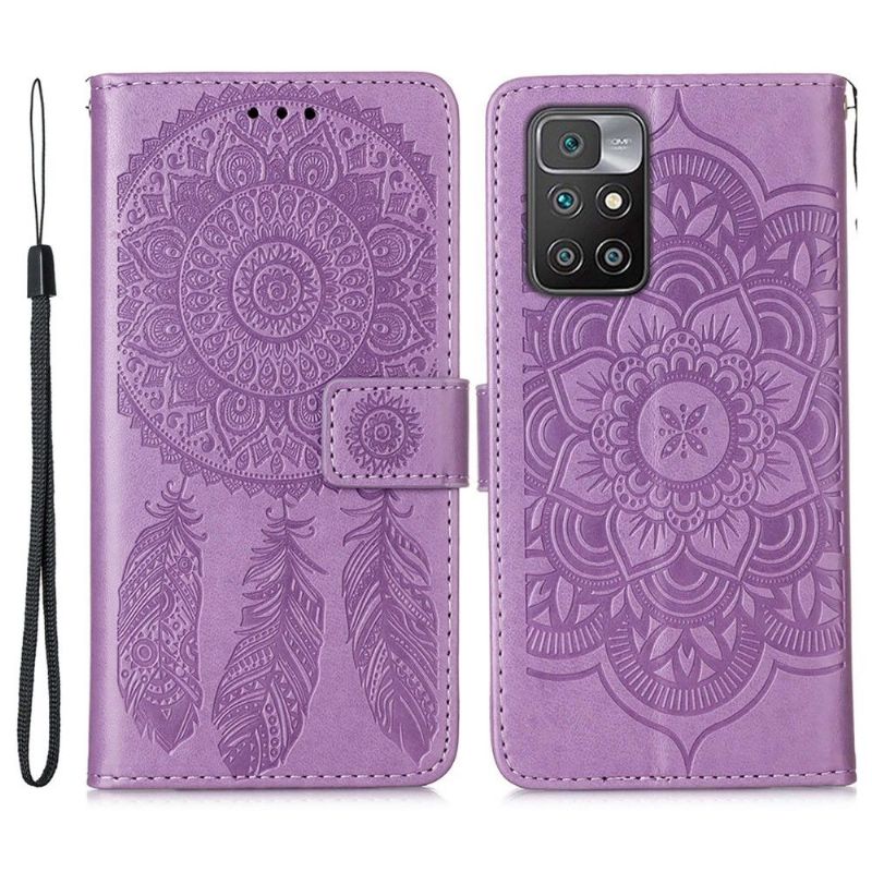 Flipové Pouzdro Na Xiaomi Redmi 10 Mandala Lapač Snů
