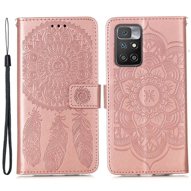 Flipové Pouzdro Na Xiaomi Redmi 10 Mandala Lapač Snů