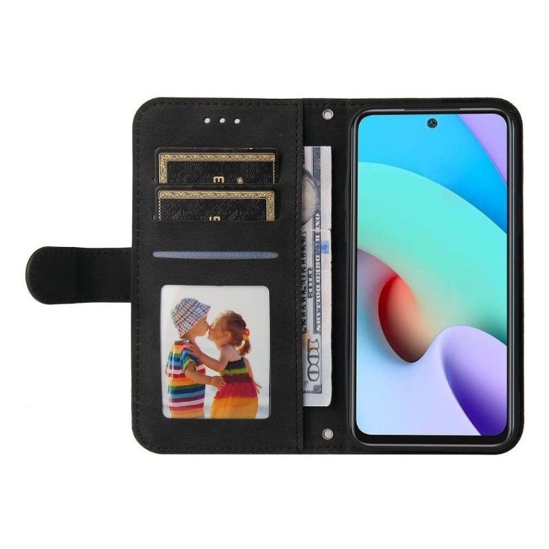 Flipové Pouzdro Na Xiaomi Redmi 10 Retro Styl S Nýtem