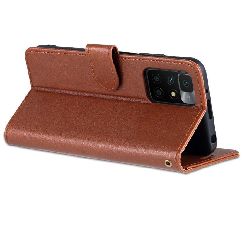 Flipové Pouzdro Na Xiaomi Redmi 10 Umělá Kůže Azns