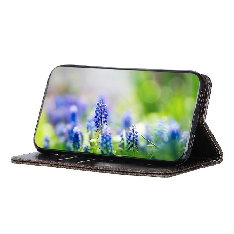 Kožené Pouzdro Folio Na Xiaomi Redmi 10 Simon Nýty Z Umělé Kůže