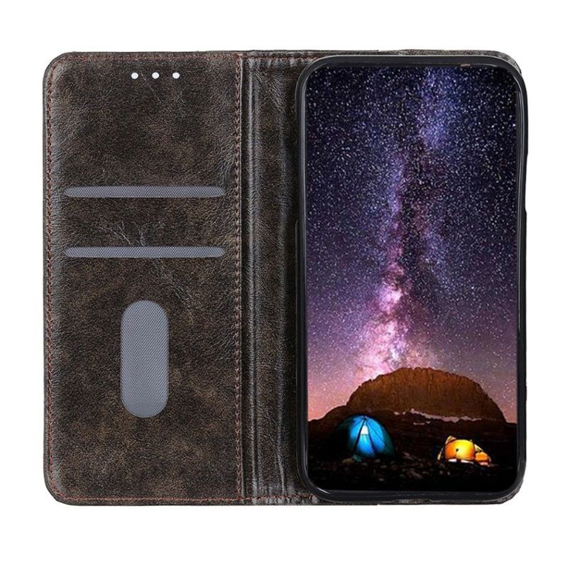 Kožené Pouzdro Folio Na Xiaomi Redmi 10 Simon Nýty Z Umělé Kůže