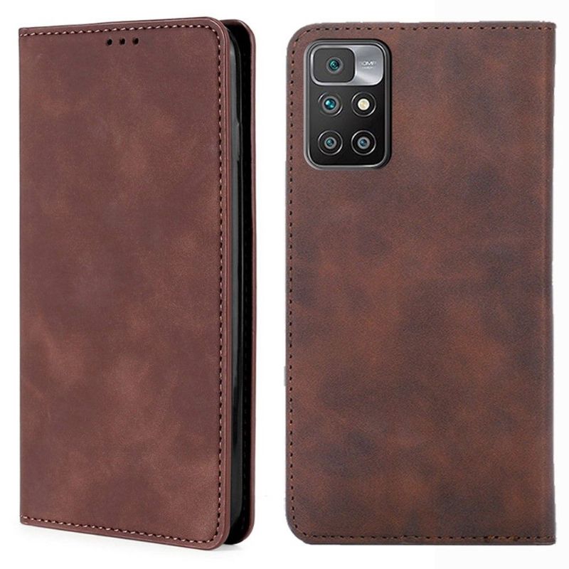 Kožené Pouzdro Na Xiaomi Redmi 10 Leah Premium