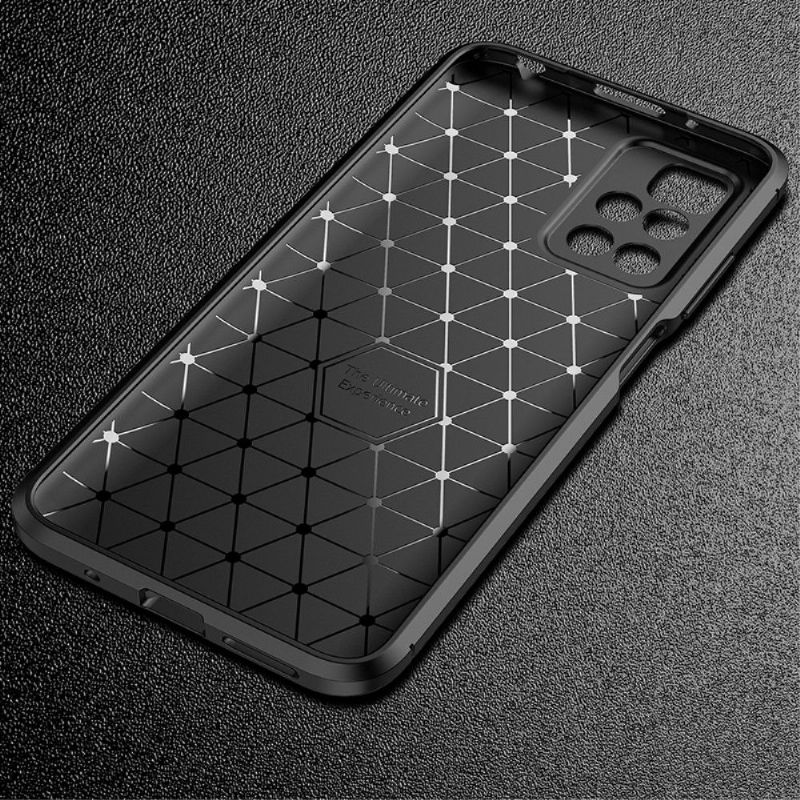 Kryt Na Xiaomi Redmi 10 Styl Uhlíkových Vláken