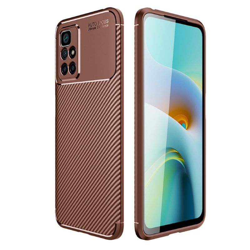 Kryt Na Xiaomi Redmi 10 Styl Uhlíkových Vláken
