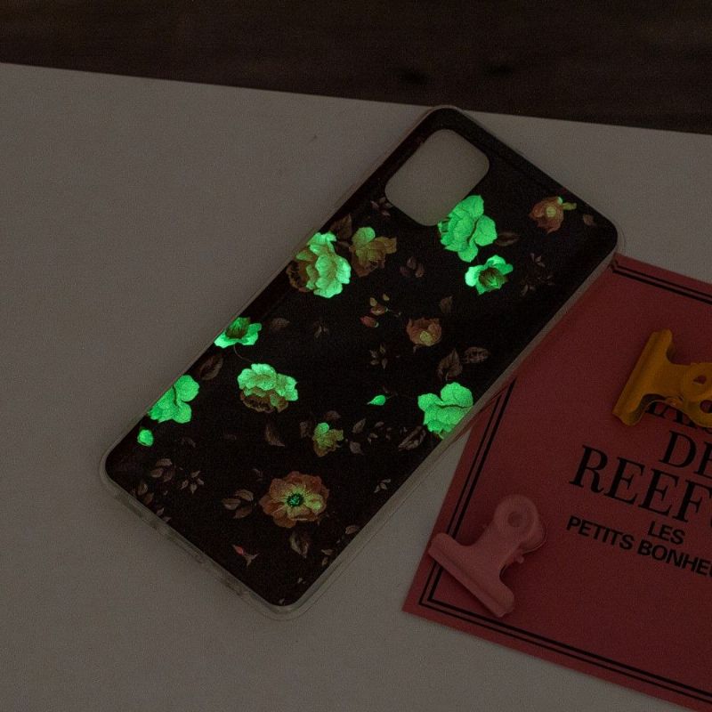 Kryt Na Xiaomi Redmi 10 Svítící Květiny