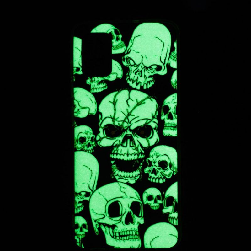 Kryt Na Xiaomi Redmi 10 Svítící Lebka