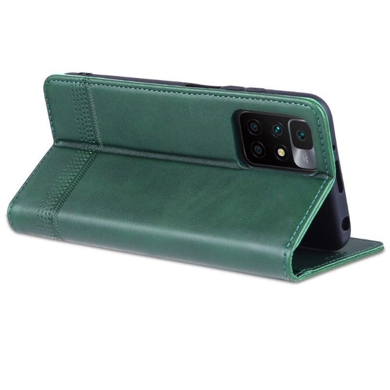 Pouzdra Na Xiaomi Redmi 10 Peněženkové Pouzdro Umělá Kůže Azns
