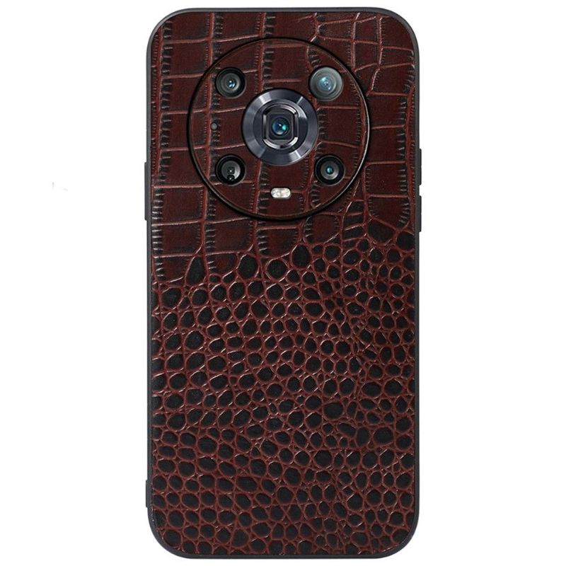 Kryt Na Honor Magic 4 Pro Kůže S Efektem Colette Croc