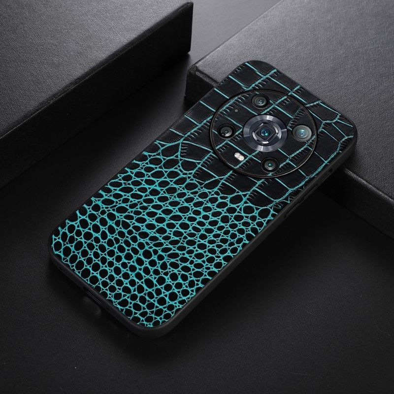 Kryt Na Honor Magic 4 Pro Kůže S Efektem Colette Croc