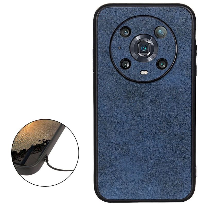 Kryty Na Mobil Na Honor Magic 4 Pro Vintage Jazz Z Umělé Kůže