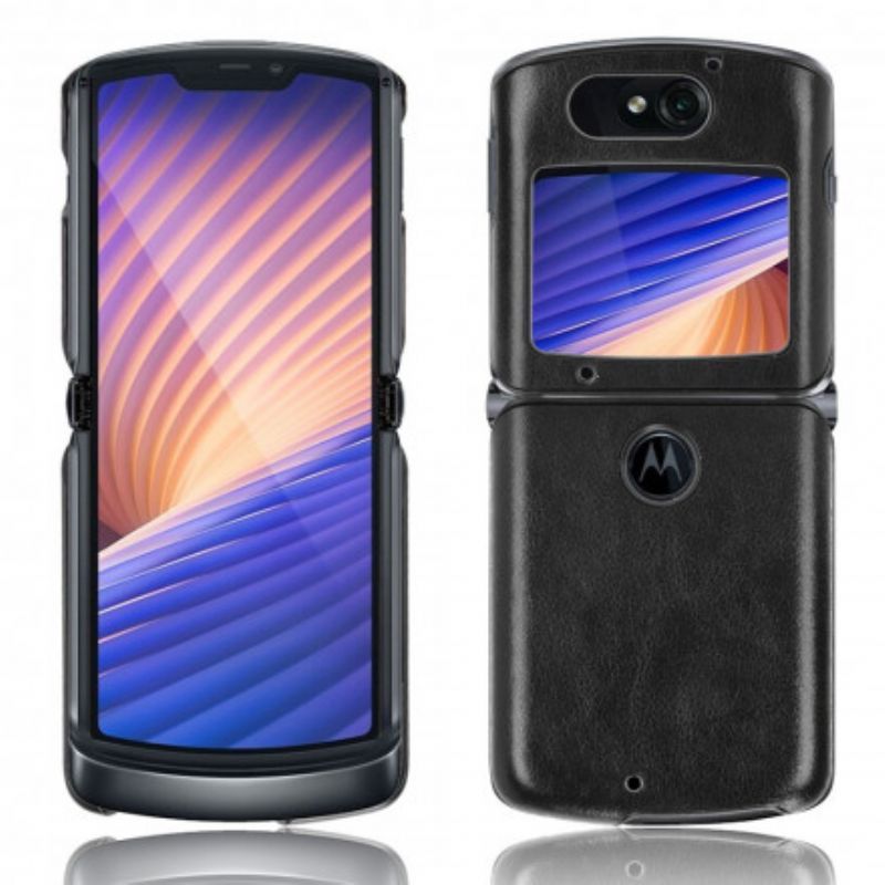 Kryty Na Mobil Na Motorola Razr 5G Umělá Kůže Liči