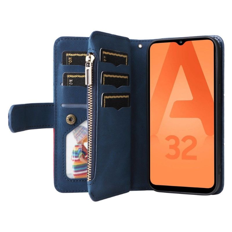 Flipové Pouzdro Na Samsung Galaxy A32 4G Bicolor Artistic 002 Series