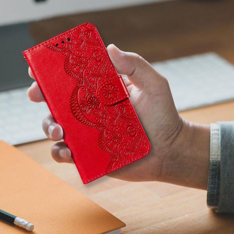 Flipové Pouzdro Na Samsung Galaxy A32 4G Design Z Umělé Kůže