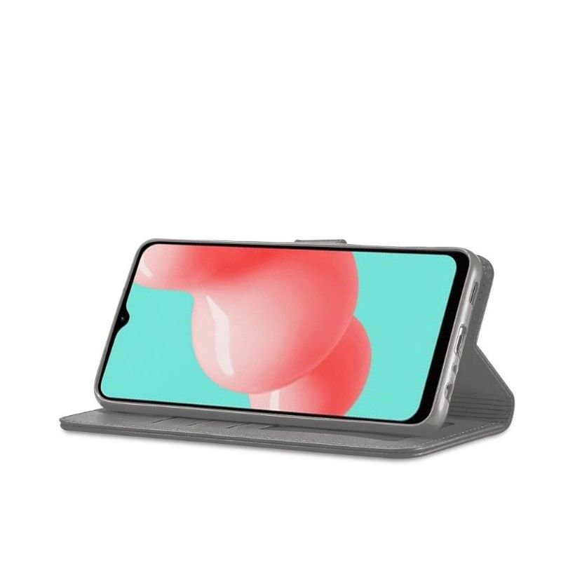 Flipové Pouzdro Na Samsung Galaxy A32 4G Peněženkové Pouzdro Kožený Efekt Lc.imeeke
