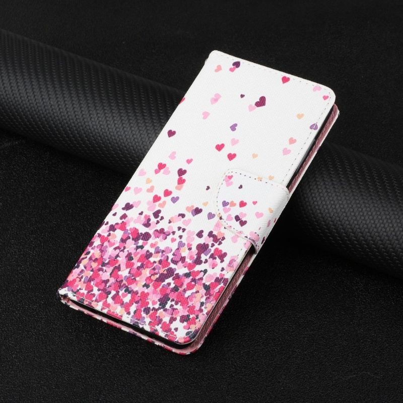 Flipové Pouzdro Na Samsung Galaxy A32 4G Vzory Srdce