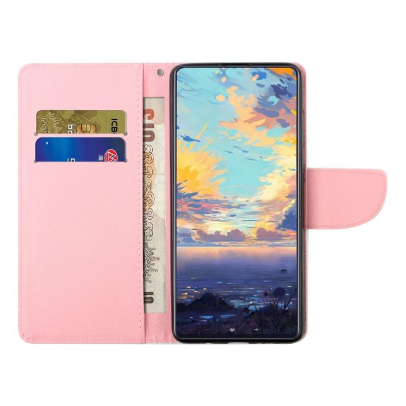 Kožené Pouzdro Na Samsung Galaxy A32 4G Lapač Snů