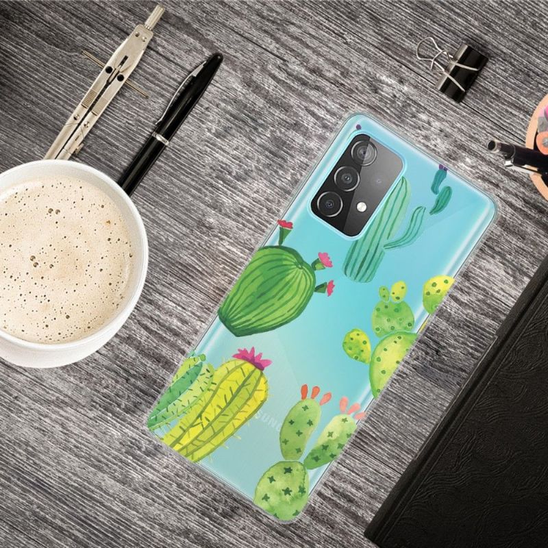 Kryt Na Samsung Galaxy A32 4G Kaktusy
