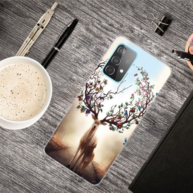 Kryt Na Samsung Galaxy A32 4G Silikonový Jelen
