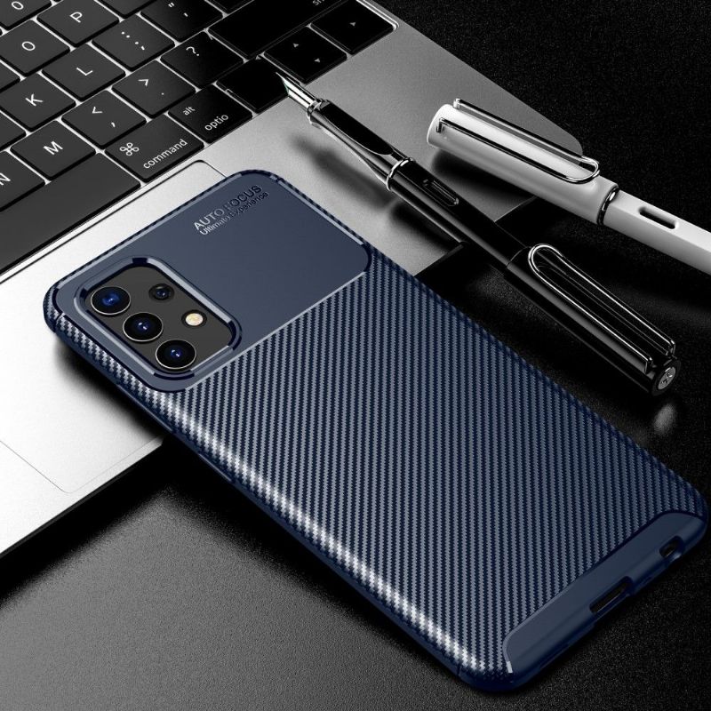 Kryty Na Mobil Na Samsung Galaxy A32 4G Styl Uhlíkových Vláken